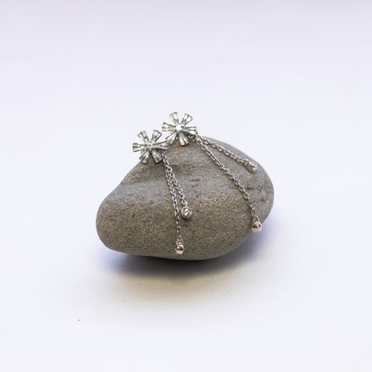 Dandelion Drop Earring